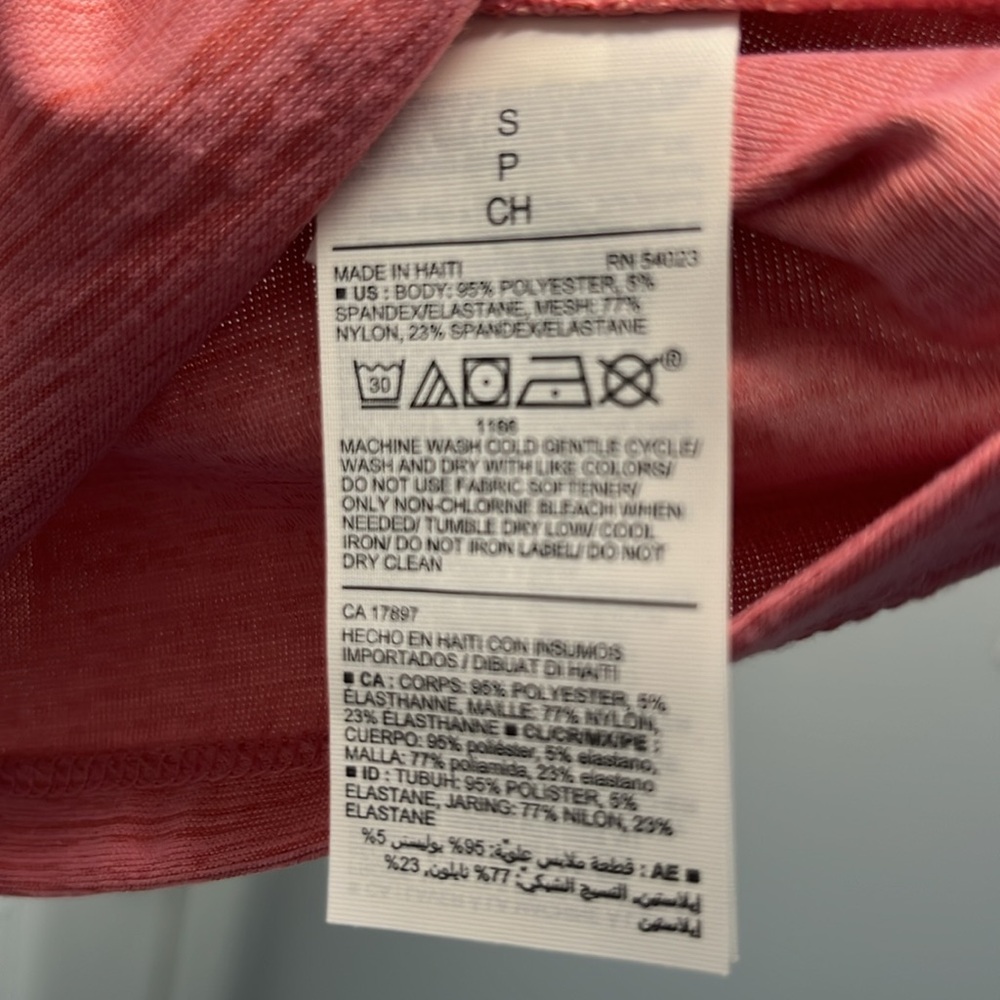 Old Navy Breathe ON Mesh-Racerback Tank Top in Dried Rose - Picture 7 of 8
